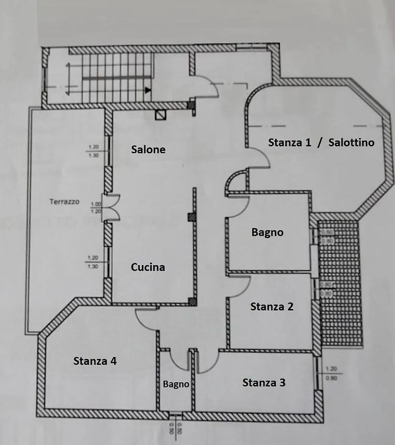 Zeus Casa Vacanza 오이메도 아파트
